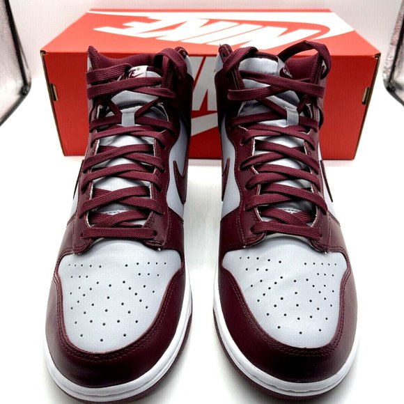 NIKE DUNK HI RETRO DARK BEETROOT MEN'S SIZE 11.5 - DD1399-600 NEW IN BOX - Picture 6 of 6